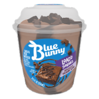 Blue Bunny Load'd Sundaes Chocolate Brownie Bomb Frozen Dessert Cup Perspective: Main
