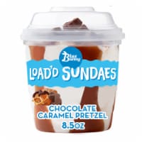Blue Bunny Load'd Sundaes® Chocolate Caramel Pretzel Ice Cream Cups