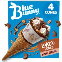 Blue Bunny® Load'd Cones® Bunny Tracks Ice Cream