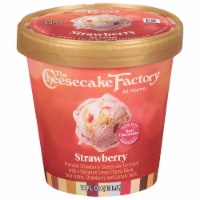 The Cheesecake Factory Strawberry Premium Strawberry Cheesecake Ice Cream Perspective: Main