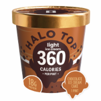 Halo Top® Chocolate Ice Cream Cake Light Ice Cream