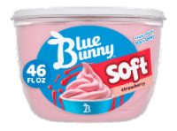 Blue Bunny Soft Strawberry Flavored Frozen Dairy Dessert Perspective: Main