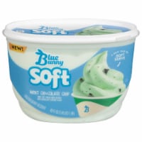 Blue Bunny® Mint Chocolate Chip Soft Serve Ice Cream