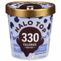 Halo Top Blueberry Crumble Light Ice Cream