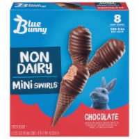 Blue Bunny® Mini Swirls Chocolate  Non Dairy Mini Cones