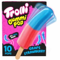 Trolli Grape Strawberry Frozen Gummi Pops Perspective: Main