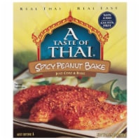 Taste of Thai Spicy Peanut Bake Perspective: front