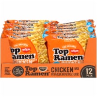 Top Ramen Chicken Flavor Ramen Noodle Soup 12 Count