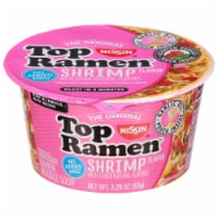 Nissin Top Ramen Shrimp Flavor Bowl Perspective: Main