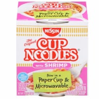 Nissin Cup Noodles with Shrimp Ramen Noodle Soup