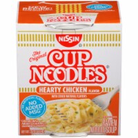 Nissin Cup Noodles Hearty Chicken Flavor Ramen Noodle Soup