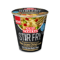 Nissin Cup Noodles® Honey Sesame Chicken Flavor Stir Fry Perspective: Main
