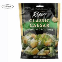 Reese Croutons Caesar Salad - Case of 12 - 6 oz.