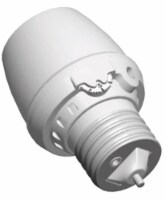 Amertac AmerTac White Photoelectric Programmable Light Control 1 pk - Total Qty: 1; Each Pack Perspective: Main