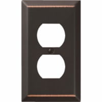 Amerelle Stamped Steel Outlet Wall Plate