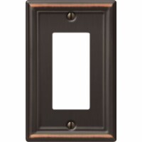 Amerelle Chelsea Rocker Wall Plate - Aged Bronze