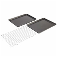 Chicago Metallic Jelly Roll Pan with Cool Rack 3 Pack