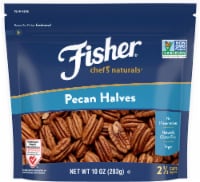 Fisher Unsalted Pecan Halves