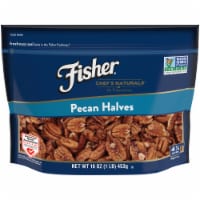 Fisher® Chef’s Naturals® Pecan Halves 16 oz Bag Perspective: Main