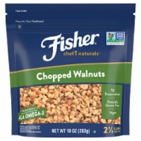 Fisher California Grown Unsalted Chopped Walnuts Perspective: Main