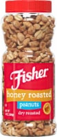 Fisher Snack Honey Roasted Dry Roasted Peanuts