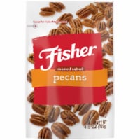 Fisher Snack Roasted Salted Pecans Perspective: Main