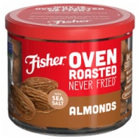 Fisher Snack Oven Roasted Never Fried Almonds Perspective: Main