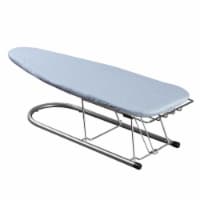 Household Essentials Table Top Silicone-Coated Ironing Board Pad and Cover - Blue Perspective: Main