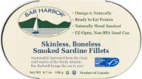 Bar Harbor Skinless Boneless Smoked Sardine Fillets