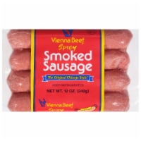 Vienna Beef Spicy Smoked Beef Sausage Perspective: Main