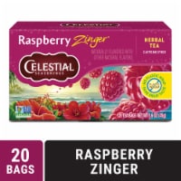 Celestial Seasonings Caffeine Free Raspberry Zinger Herbal Tea Perspective: Main