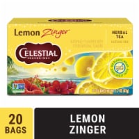 Celestial Seasonings Caffeine Free Lemon Zinger Herbal Tea Perspective: Main