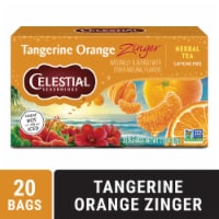 Celestial Seasonings Caffeine Free Tangerine Orange Zinger Herbal Tea Perspective: Main