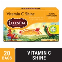Celestial Seasonings Caffeine Free Vitamin C Shine Herbal Tea Perspective: Main