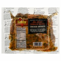Eddy Boneless Skinless Fresh Chicken Seasoned Sundried Tomato & Basil Breast Perspective: Main