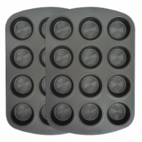 Taste of Home 12 cup Nonstick Metal Muffin Pan Set of 2