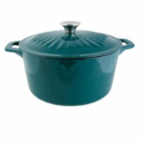Taste of Home 5 Quart Enameled Cast Iron Dutch Oven with Lid