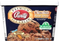Purity Chocolate Moose Tracks Ice Cream Tub Perspective: Main