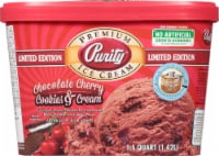 Purity Limited Edition Chocolate Cherry Cookies & Cream Premium Ice Cream Perspective: Main