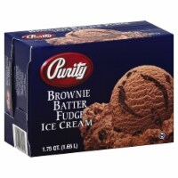 Purity Brownie Batter Fudge Ice Cream 1.75 quart Carton Perspective: Main