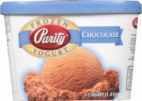 Purity™ Chocolate Frozen Yogurt Tub Perspective: Main