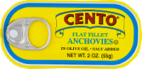 Cento Flat Fillet Anchovies in Olive Oil