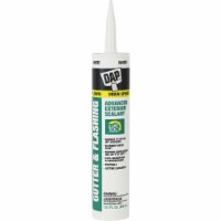 Dap 10.1 Oz. White Advanced VOC-Compliant Exterior Gutter & Flashing Sealant Perspective: Main