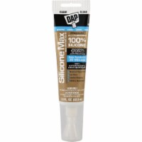 DAP SILICONE MAX 2.8 Oz. Clear Premium All Purpose 100% Silicone Sealant 08792