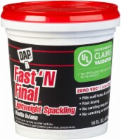 DAP® Fast N Final® Lightweight Spackling - White Perspective: Main