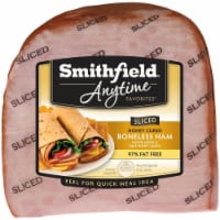 Smithfield Anytime Sliced Honey Cured Boneless Ham Perspective: Main