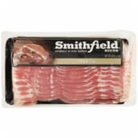 Smithfield Thick Cut Naturally Hickory Smoked Bacon Perspective: Main