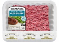 Smithfield® All Natural 85% Lean Ground Pork Perspective: Main