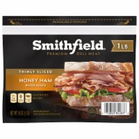 Smithfield Thinly Sliced Honey Ham Slices Perspective: Main