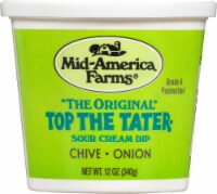 Mid America Farms Top The Tater The Original Chive Onion Sour Cream Dip Perspective: Main